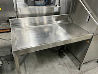 2014 hobart baraid 900-10n vaatwasmachine met aan en afvoertafel - afbeelding 3 van  10