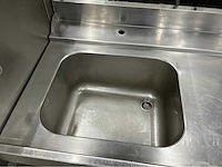 2014 hobart baraid 900-10n vaatwasmachine met aan en afvoertafel - afbeelding 6 van  10