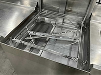 2014 hobart baraid 900-10n vaatwasmachine met aan en afvoertafel - afbeelding 9 van  10