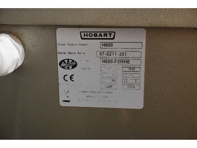 2014 hobart h600 planeetmenger inclusief diverse meng accessoires - afbeelding 6 van  14