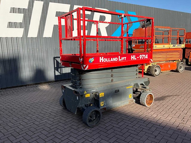 2014 holland lift ecostar hl-9714 hoogwerker - afbeelding 1 van  16