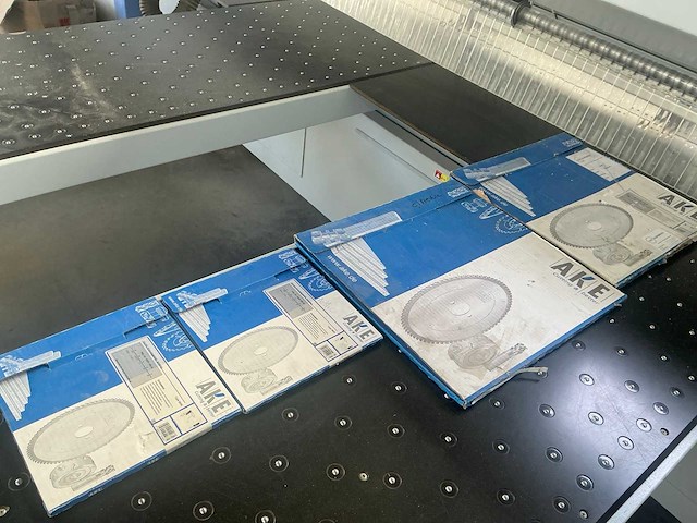 2014 holzma optimat hpp 300/43/43 cnc platen opdeelzaagmachine - afbeelding 4 van  23