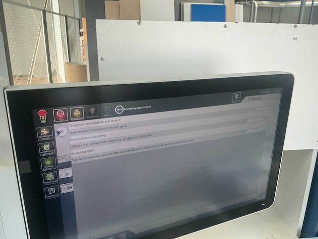 2014 holzma optimat hpp 300/43/43 cnc platen opdeelzaagmachine - afbeelding 15 van  23