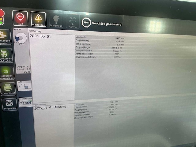 2014 holzma optimat hpp 300/43/43 cnc platen opdeelzaagmachine - afbeelding 25 van  28