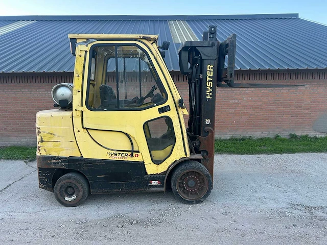 2014 hyster s4.0ft fortens lpg heftruck – triplex – sideshift - afbeelding 4 van  14