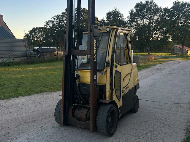 2014 hyster s4.0ft fortens lpg heftruck – triplex – sideshift - afbeelding 1 van  14