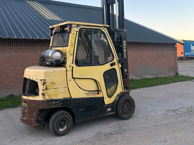 2014 hyster s4.0ft fortens lpg heftruck – triplex – sideshift - afbeelding 7 van  14