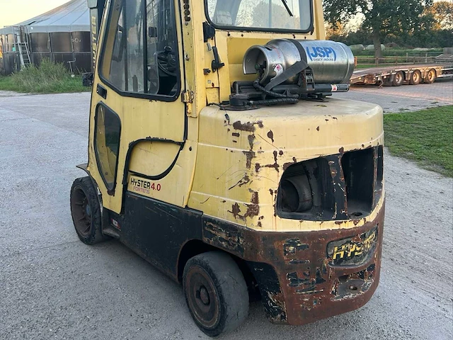 2014 hyster s4.0ft fortens lpg heftruck – triplex – sideshift - afbeelding 9 van  14