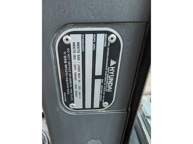 2014 hyundai hl760-9a 4x4 shovel - afbeelding 18 van  35