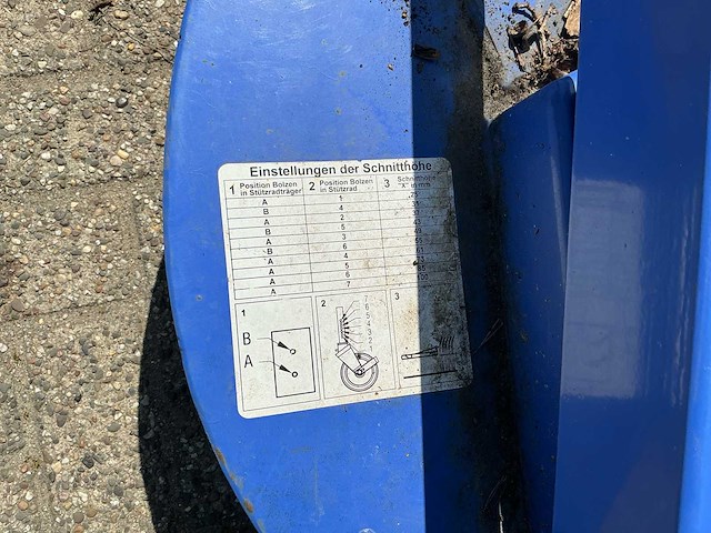 2014 iseki fm-180 h grasoogstmachine - afbeelding 3 van  8