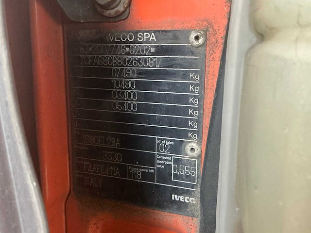 2014 iveco 80el16 euro cargo oprijwagen - afbeelding 42 van  42
