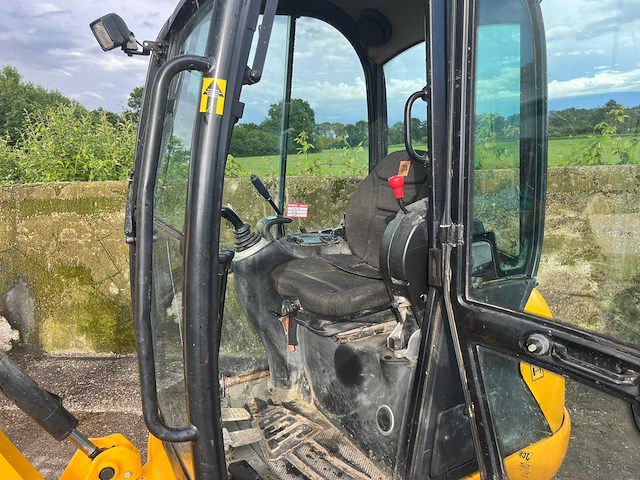 2014 jcb 8018 minigraafmachine - afbeelding 5 van  7