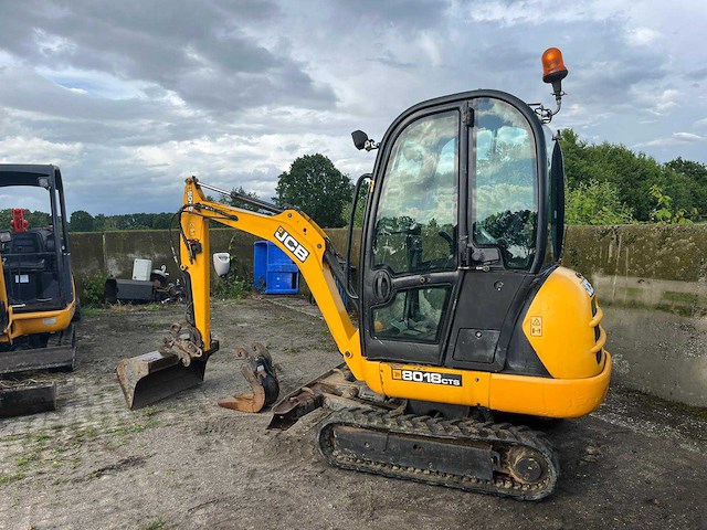 2014 jcb 8018 minigraafmachine - afbeelding 1 van  3