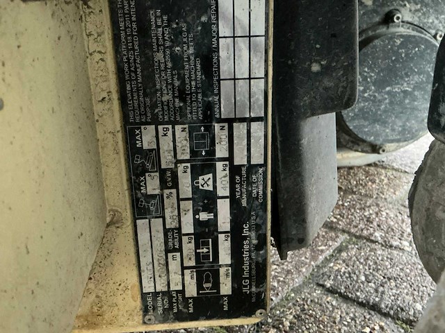 2014 jlg 1930es hoogwerker - afbeelding 7 van  15