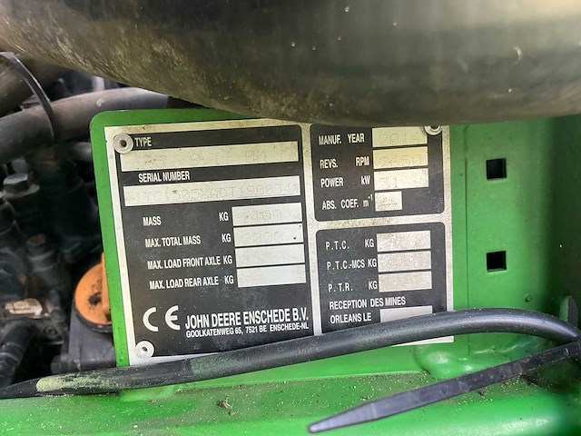 2014 john deere 1505 maaimachine met opvangbak (hoogkipper) - afbeelding 13 van  39