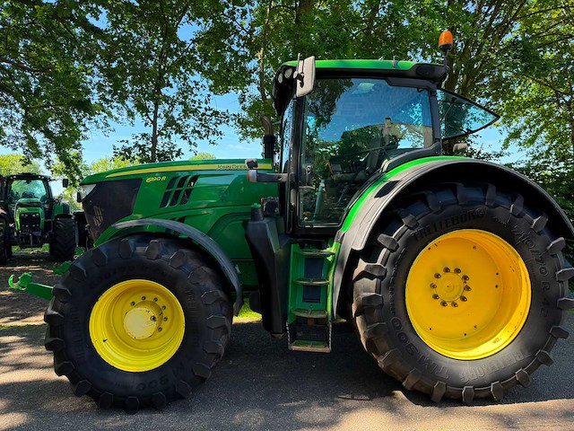 2014 john deere 6190r vierwielaangedreven landbouwtractor - afbeelding 6 van  12