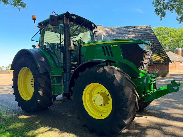 2014 john deere 6190r vierwielaangedreven landbouwtractor - afbeelding 7 van  12