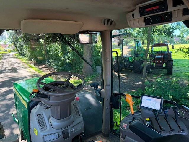 2014 john deere 6190r vierwielaangedreven landbouwtractor - afbeelding 10 van  12