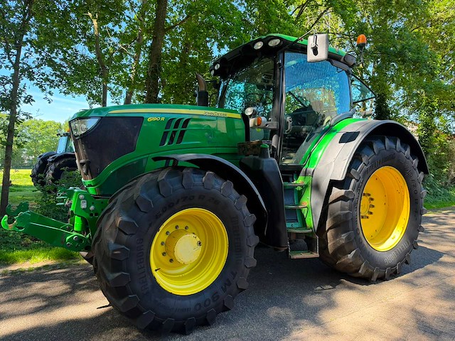 2014 john deere 6190r vierwielaangedreven landbouwtractor - afbeelding 1 van  12