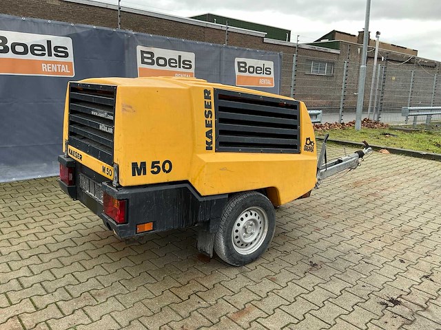 2014 kaeser m50 pe luchtcompressor aanhangwagen - afbeelding 21 van  25