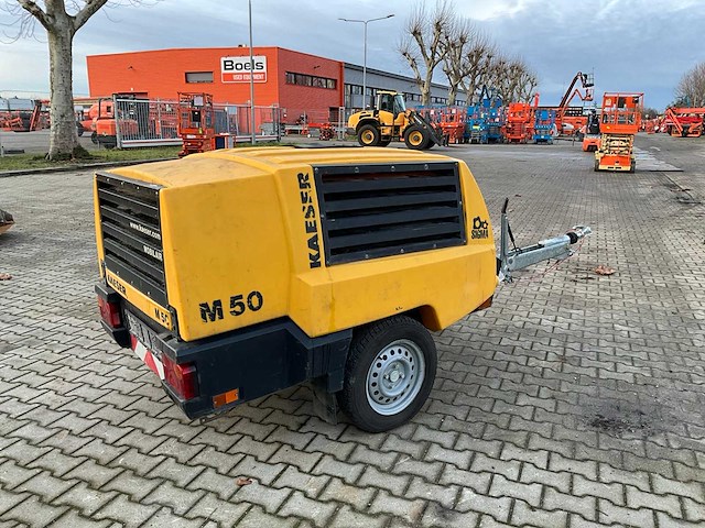 2014 kaeser m50pe luchtcompressor aanhangwagen - afbeelding 22 van  26