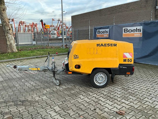 2014 kaeser m50pe luchtcompressor aanhangwagen - afbeelding 25 van  26
