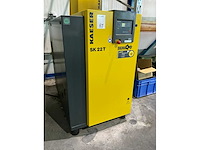 2014 kaeser sk22t schroefcompressor - afbeelding 2 van  5