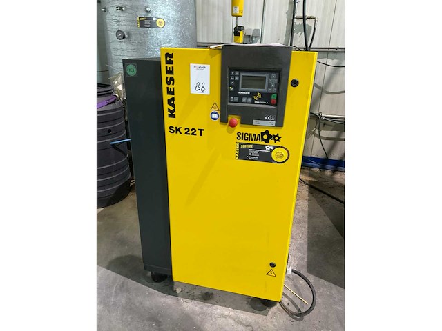 2014 kaeser sk22t schroefcompressor - afbeelding 3 van  9