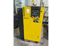 2014 kaeser sk22t schroefcompressor - afbeelding 3 van  9