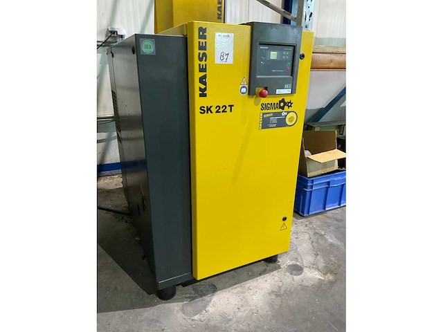 2014 kaeser sk22t schroefcompressor - afbeelding 1 van  1