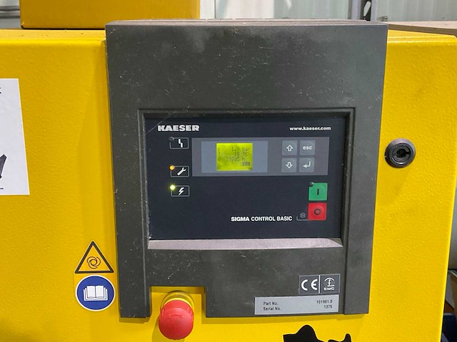 2014 kaeser sk22t schroefcompressor - afbeelding 2 van  5