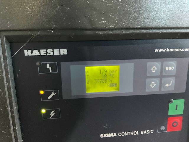2014 kaeser sk22t schroefcompressor - afbeelding 5 van  5