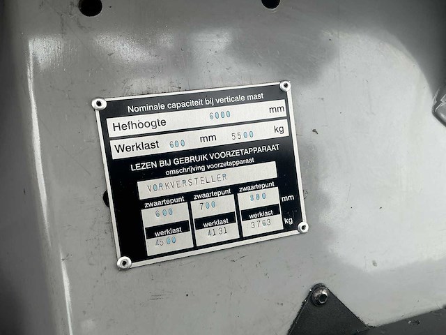 2014 kalmar ecf55-6 vorkheftruck - afbeelding 29 van  35