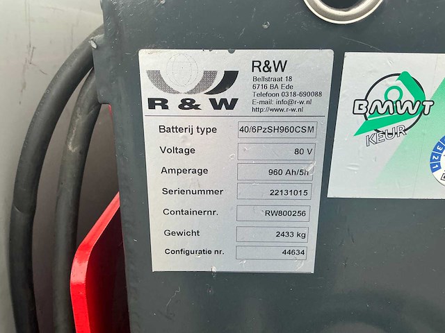 2014 kalmar ecf55-6 vorkheftruck - afbeelding 13 van  35