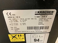 2014 kärcher hds6/12c hogedrukreiniger - afbeelding 5 van  8