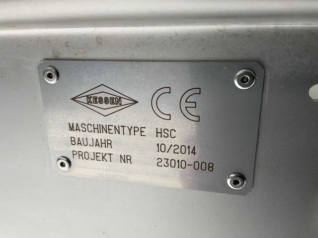 2014 kessen hsc snijmachine - afbeelding 8 van  8