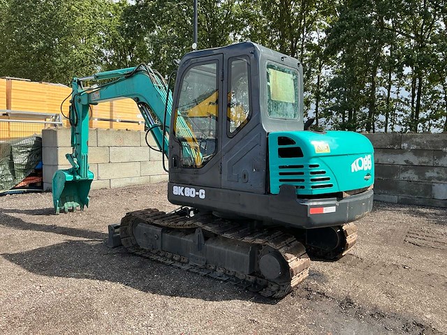 2014 kobelco sk 60-c midigraafmachine - afbeelding 34 van  52