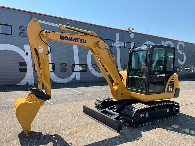 2014 komatsu pc56-7 midigraafmachine - afbeelding 1 van  23