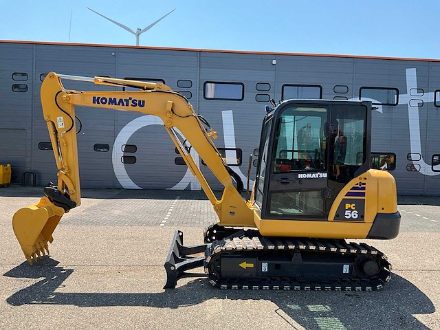 2014 komatsu pc56-7 midigraafmachine - afbeelding 10 van  23