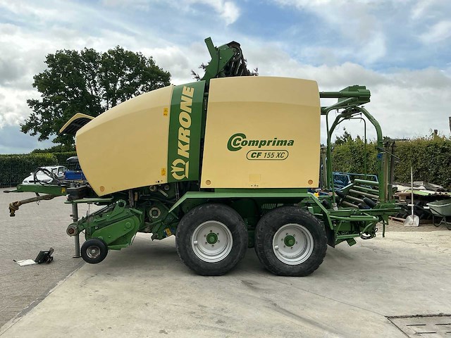 2014 krone comprima cf 155 xc balenpers/foliewikkelaar - afbeelding 11 van  38