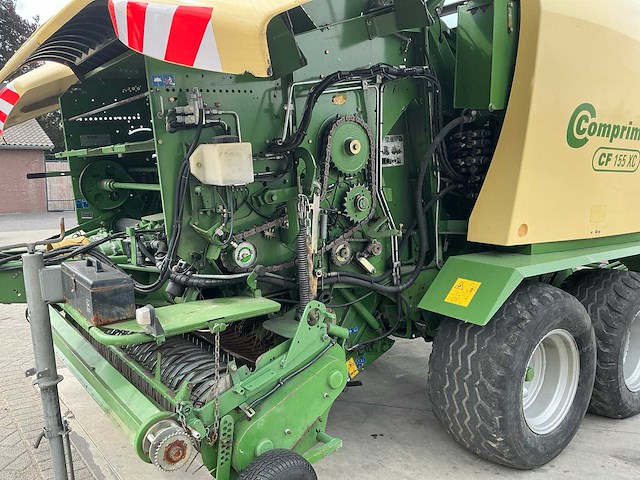 2014 krone comprima cf 155 xc balenpers/foliewikkelaar - afbeelding 24 van  38