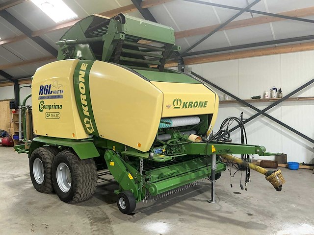 2014 krone comprima cf 155xc ronde balen pers met wikkelaar - afbeelding 34 van  53