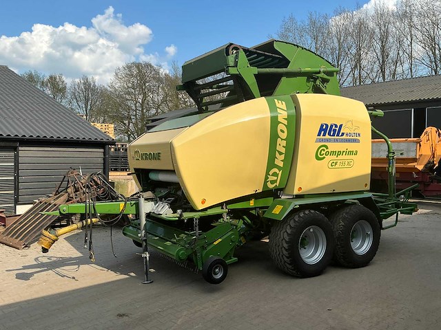 2014 krone comprima cf 155xc ronde balen pers met wikkelaar - afbeelding 52 van  53