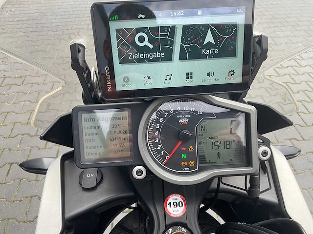 2014 ktm - 1190 adventure - motorcycle - afbeelding 3 van  12
