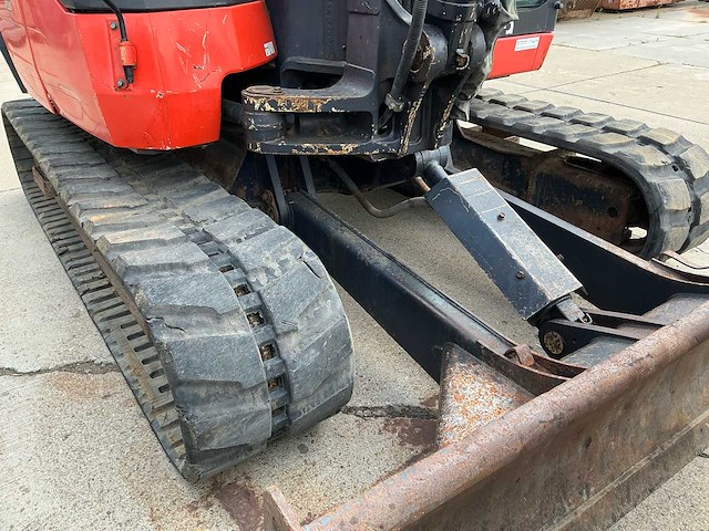 2014 kubota kx080-4 rupsgraafmachine - afbeelding 3 van  31