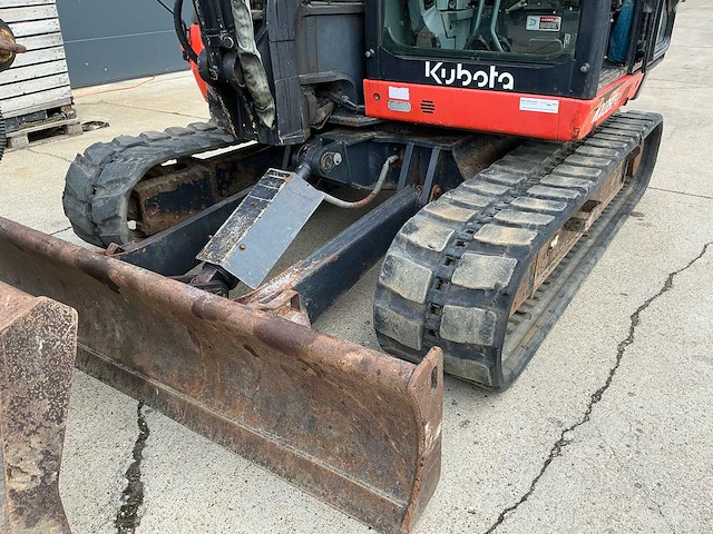 2014 kubota kx080-4 rupsgraafmachine - afbeelding 4 van  31