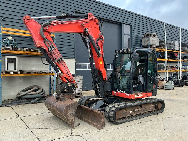 2014 kubota kx080-4 rupsgraafmachine - afbeelding 1 van  31