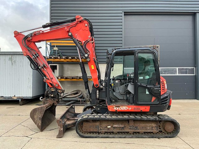 2014 kubota kx080-4 rupsgraafmachine - afbeelding 23 van  31