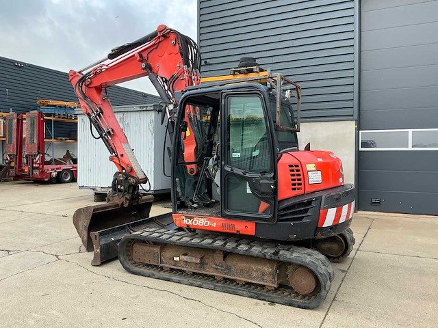 2014 kubota kx080-4 rupsgraafmachine - afbeelding 26 van  31