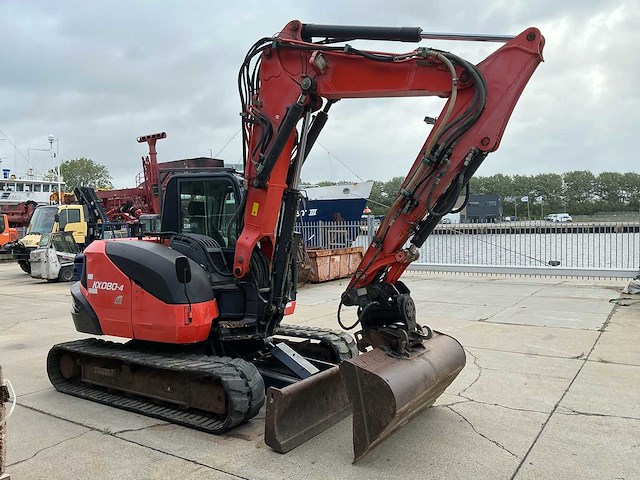2014 kubota kx080-4 rupsgraafmachine - afbeelding 31 van  31